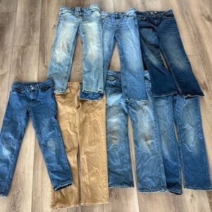 Boys size 14 jeans bundle